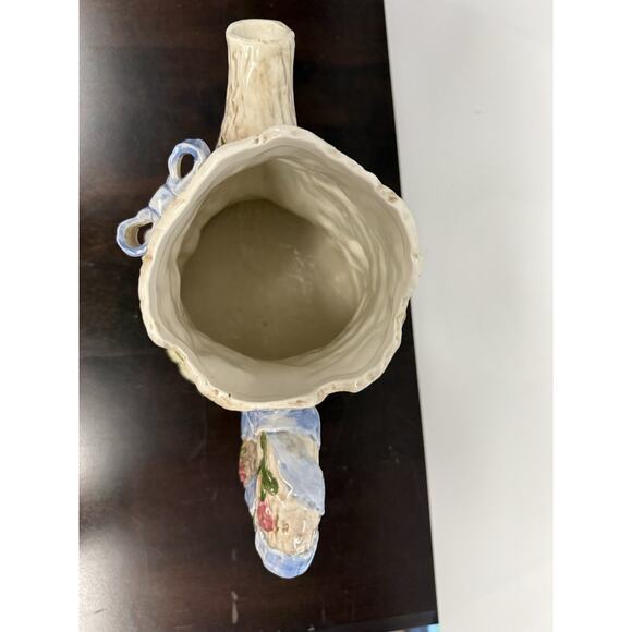 vintage Fitz and Floyd "Bunny Hollow" Tree Trunk Pitcher 1989 1.5 Qt - Picture 5 of 6